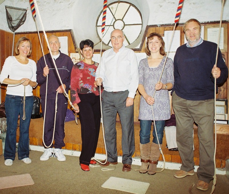 The last ring before the bells are lowered