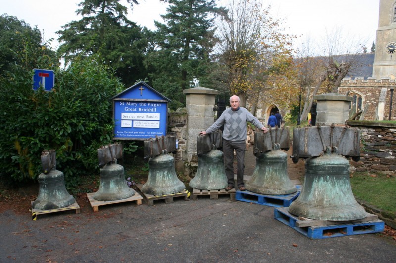 The Tower Captain with the six bells